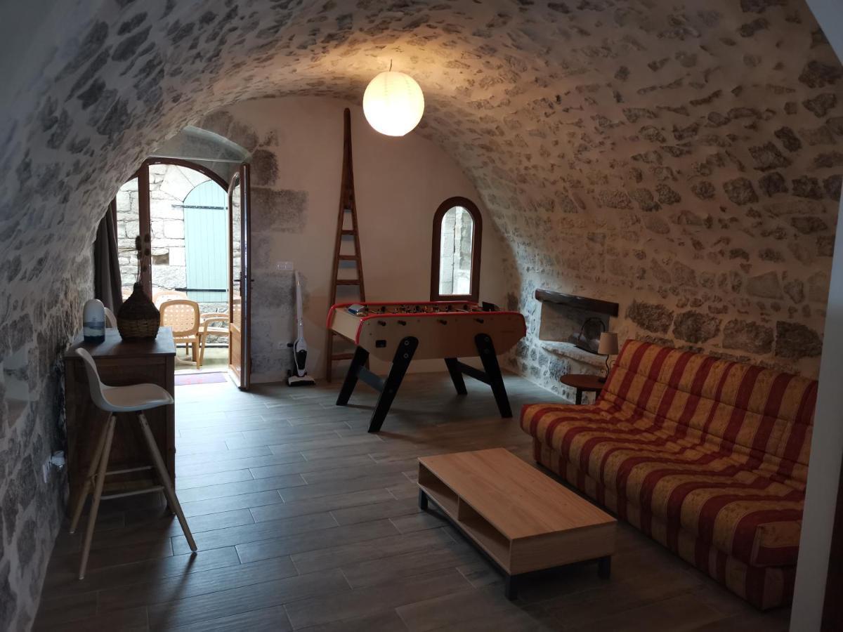 Maison Du Troubadour Balazuc Eksteriør billede